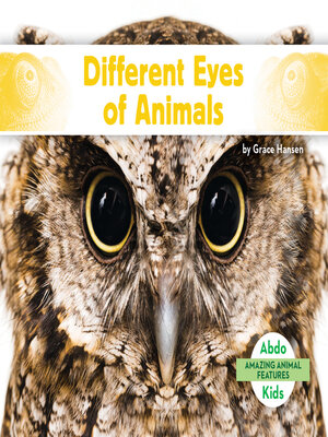 cover image of Different Eyes of Animals